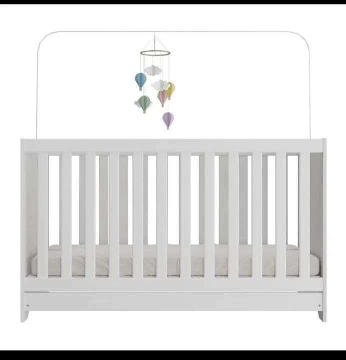 Berço de Bebê Branco