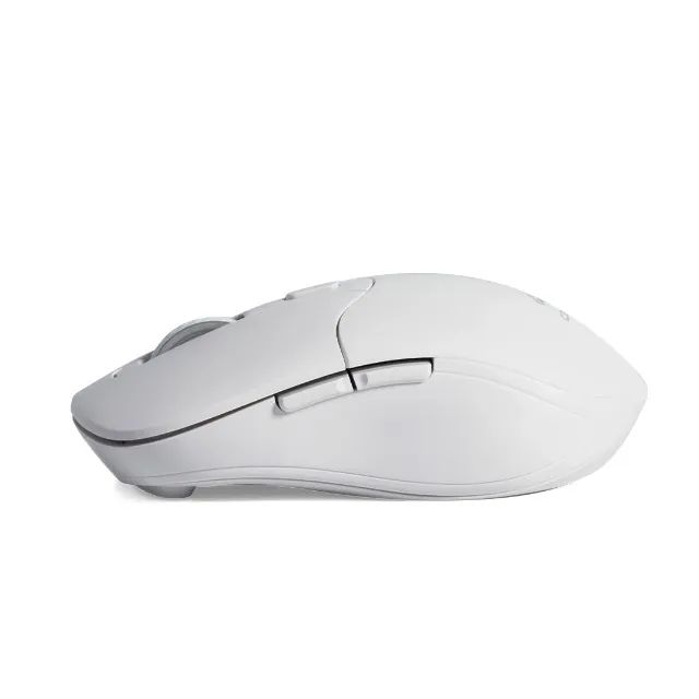 Mouse Sem Fio Bluetooth/USB C3Tech M-BT60WH White 1.600DPI Recarregável - WZetta - Foto 3