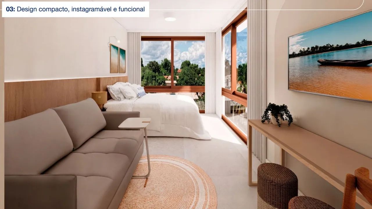 Apartamento 1/4 em Barra Grande - Maraú - Foto 2