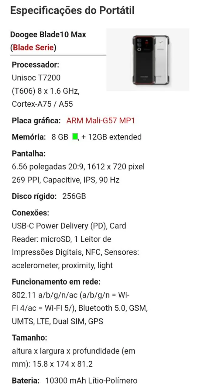 Doogee Black 10