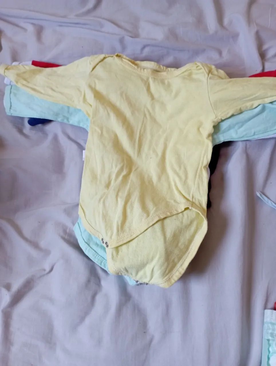 Lote de roupa de bb menino 