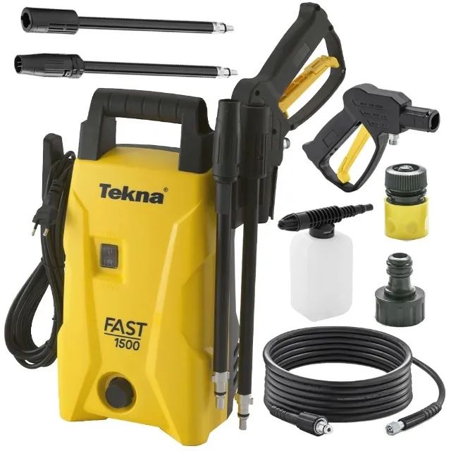 Lavadora de Alta Pressão Tekna 1400W potente Pressão 1500Psi 1.4Kw Frequência Promoção 1un - Foto 2