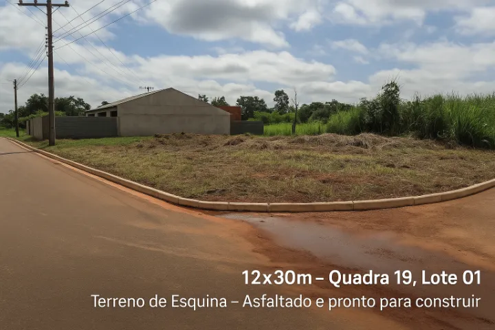 Oportunidade! 3 Lotes à Venda (12x30m cada) - Juntos ou Separados - Jardim Petrópolis VG