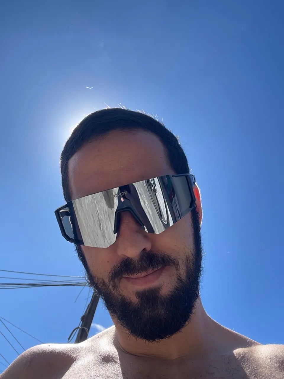 Óculos Scvcn prateado prata  - Foto 2