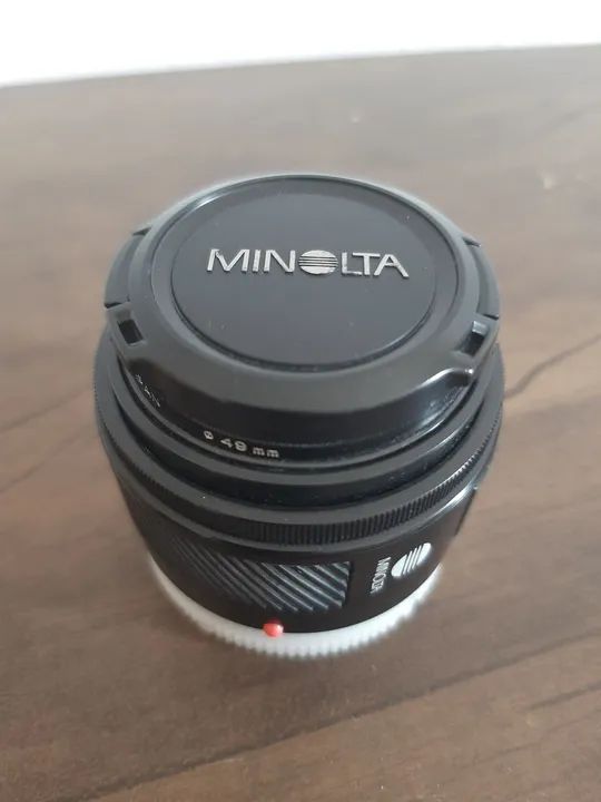 Lente Minolta 28mm 2.8 - somente retirada - Foto 2