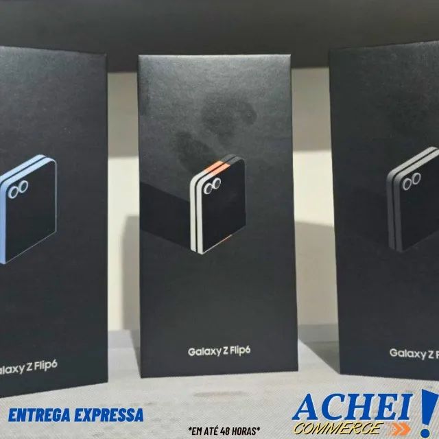 Smartphone Samsung Galaxy Z Flip6 256GB Al Cinza - Novo/Lacrado - Foto 2