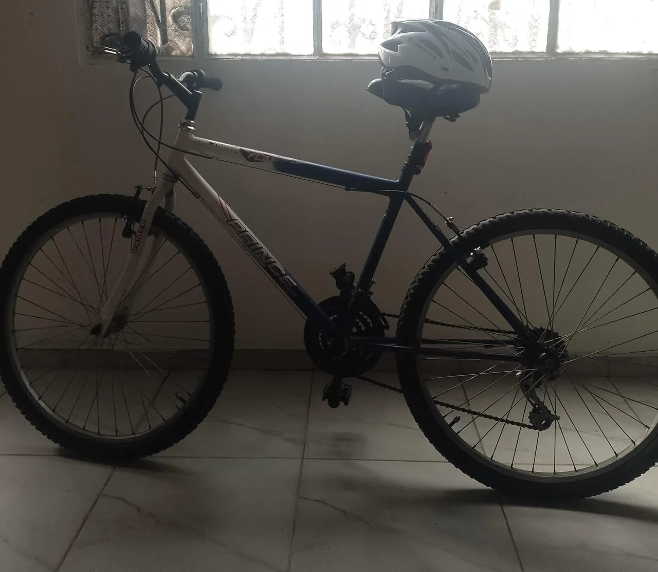 Bicicleta com marcha