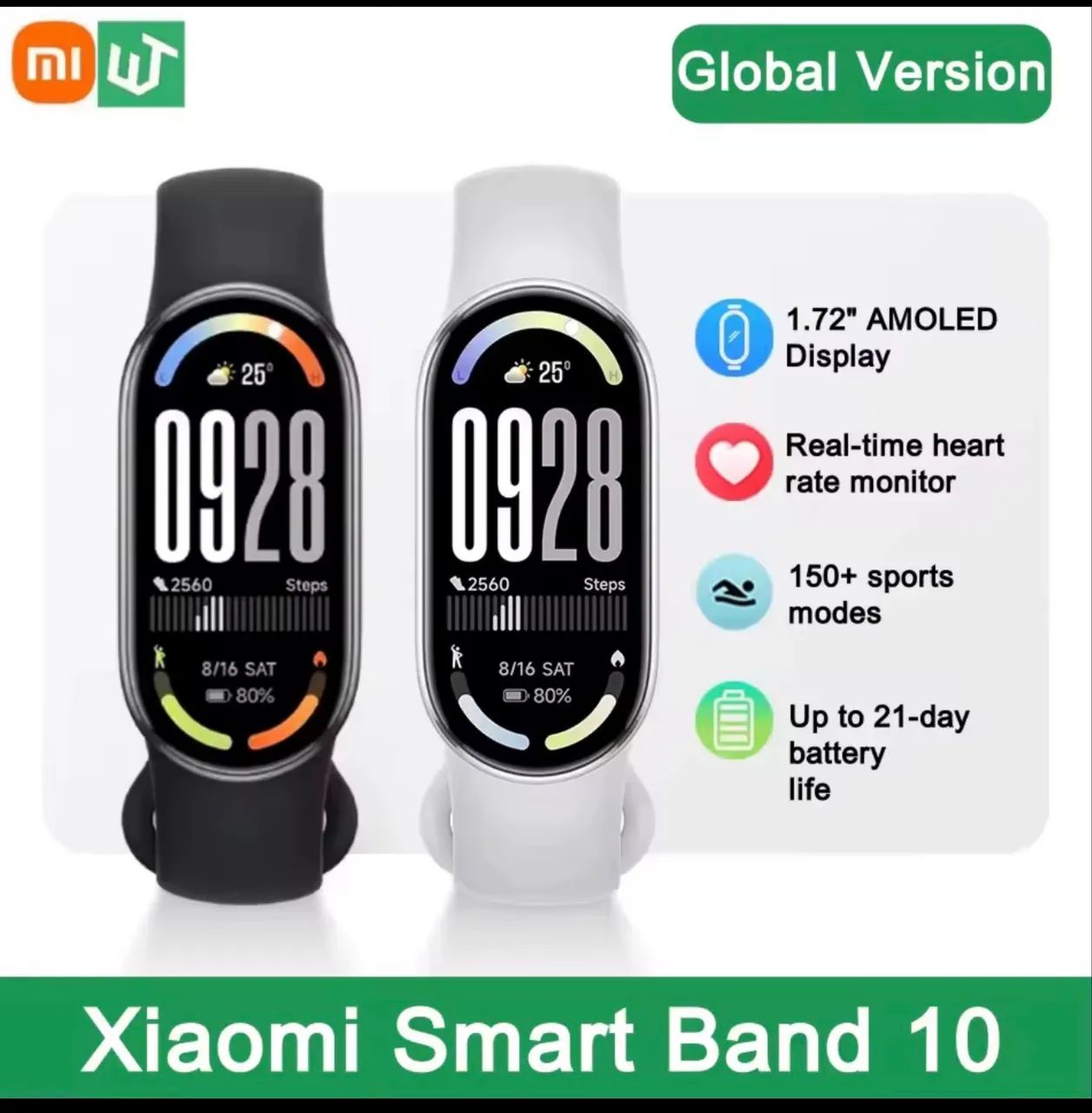 Xiaomi smartband 10