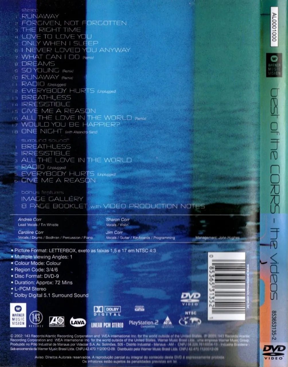 Dvd The Corrs - Best Of The Videos - Foto 2
