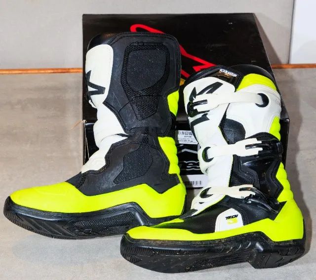 Bota Motocross AlpineStars Tech 3S Youth Infantil tam 36/37