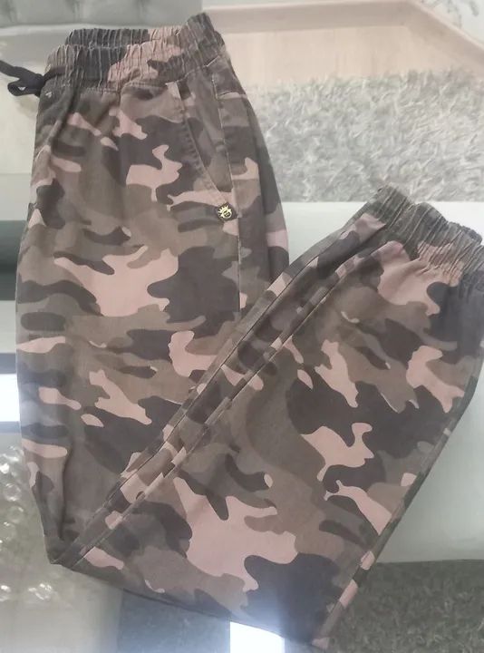 Calça camuflada Masculina Jogger G