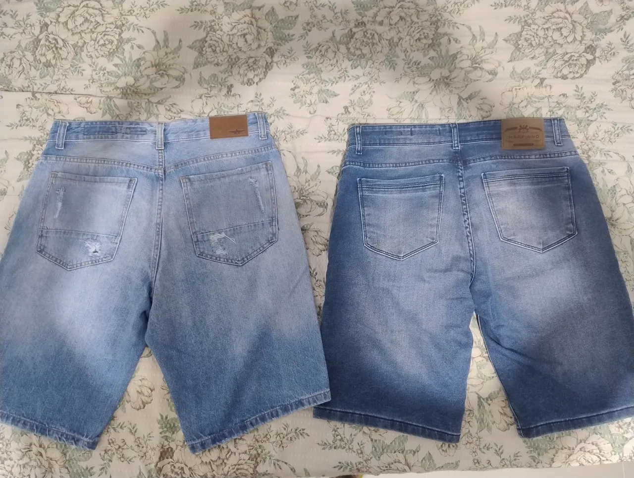 Shorts Jeans Masculino, são duas bermudas