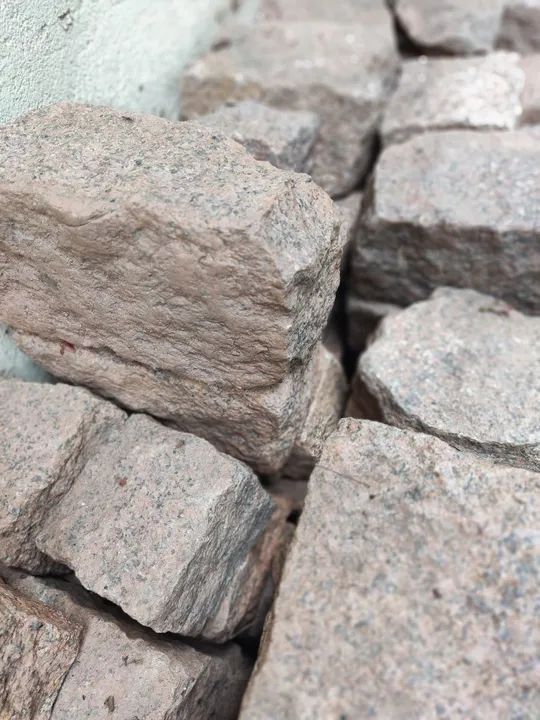 3 m² Bloco Pedra Granito Bruto Fundação Muro Arrimo - Foto 2