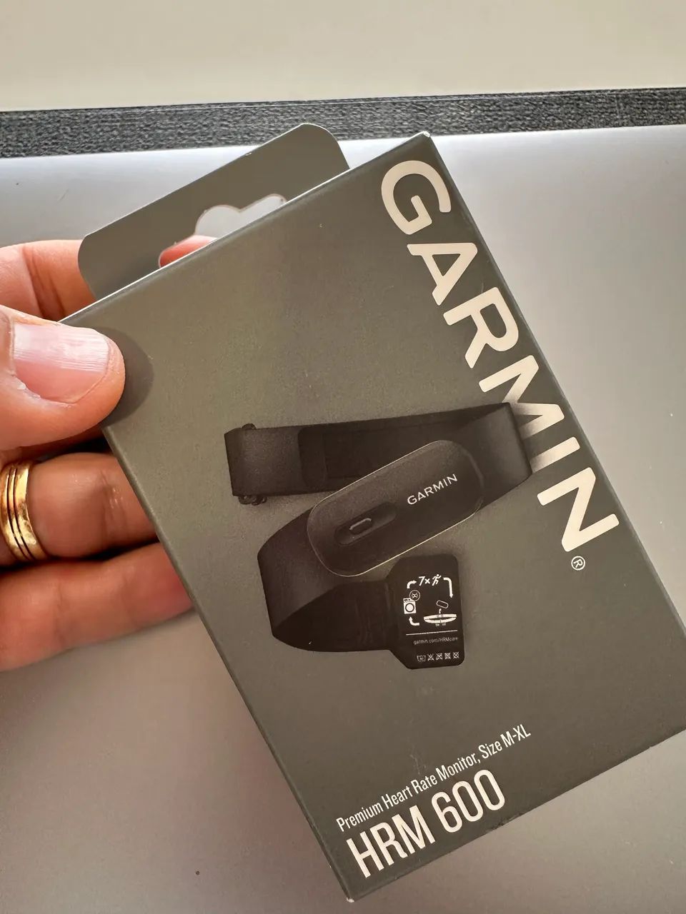 Cinta monitor Cardíaca Garmin HRM-Pro 600 2025 Nova  - Foto 2