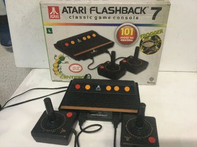 video game atari com 101 jogos inclusos - Foto 3