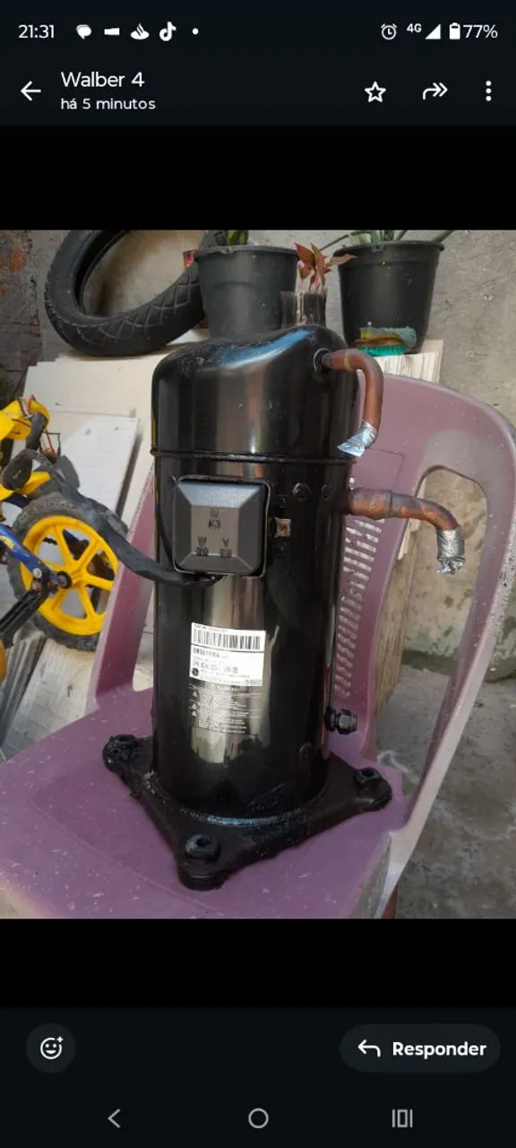 "compressores de ar comprimido" - Ar-condicionados no Brasil