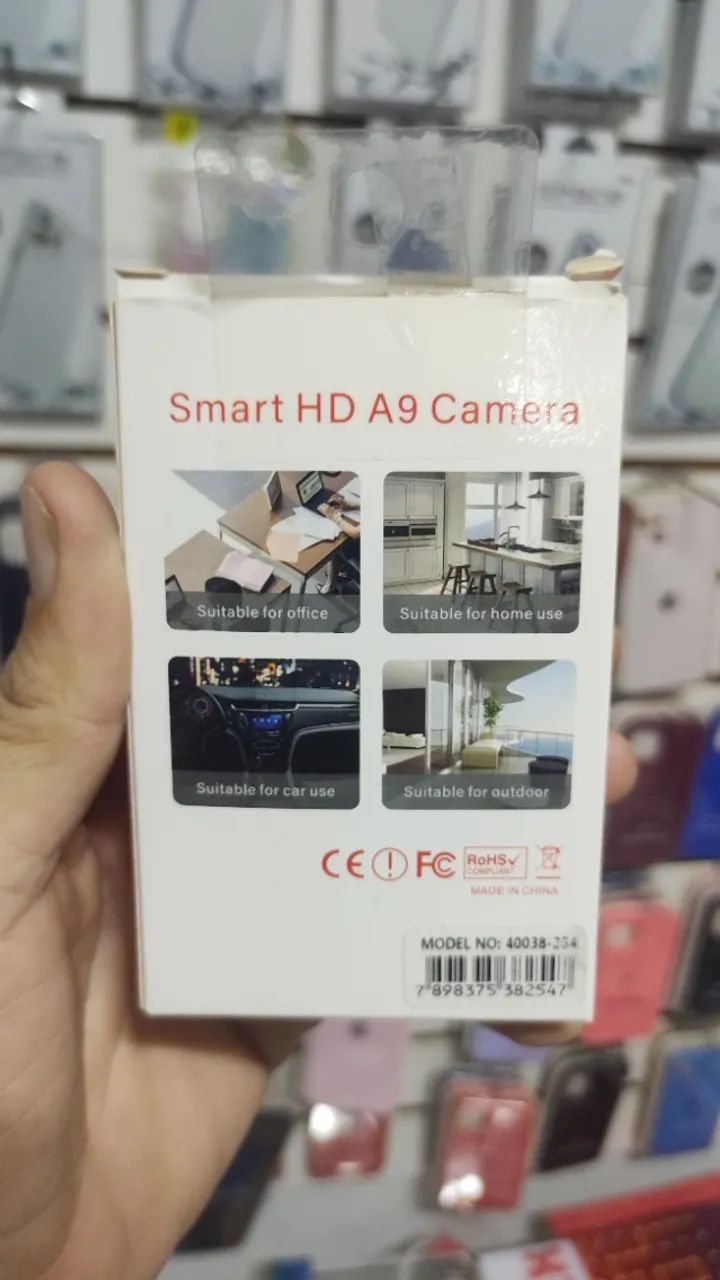 Mini Câmera Wifi 1080p Remote App Smart Hd - Foto 2