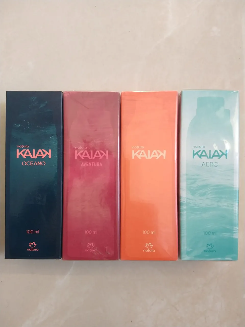 Perfumes Kaiak Natura (Ocêano, Aventura, Aero)