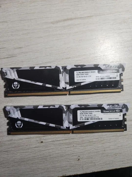 Kit upgrade pc, ASUS TUF B360M-PLUS GAMIN, Intel i5 9400f, e 2 pente de memória  ddr4 8gb  - Foto 2