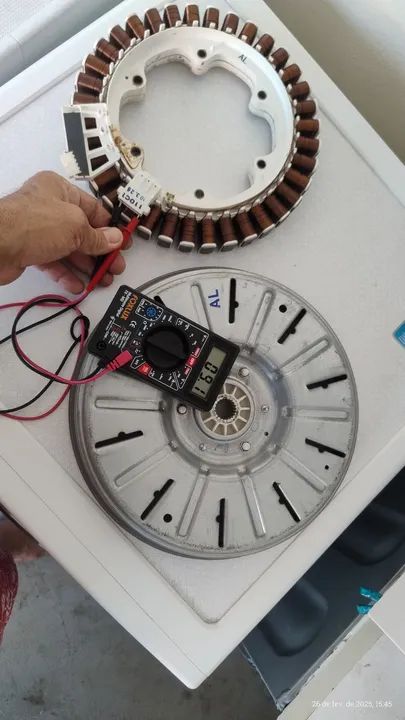 Peças para máquina de lavar - Motor e Tampa - Foto 4