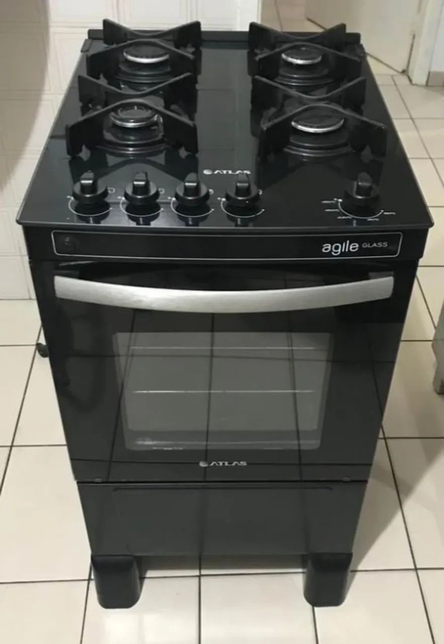 Fogão atlas de vidro (Entrego)