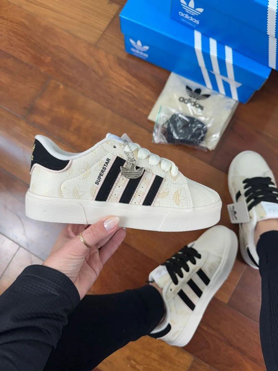 adidas gazelle silver green womens Tenis Adidas Superstar II Mujer main image 1