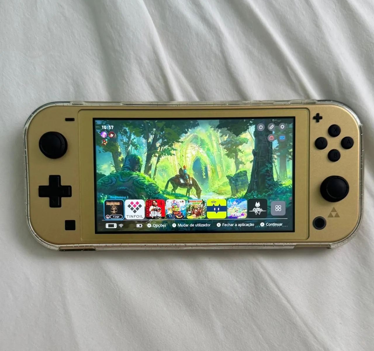 Switch Lite Zelda Themed Nintendo Switch Nintendo Switch Lite