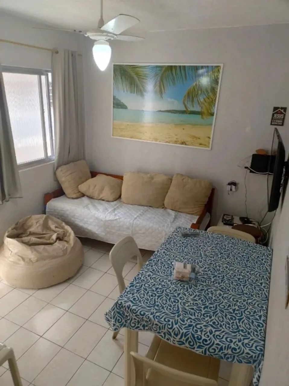 Apartamento com 1 Dormitório e Garagem na Guilhermina, Apenas 400 Metros da Praia