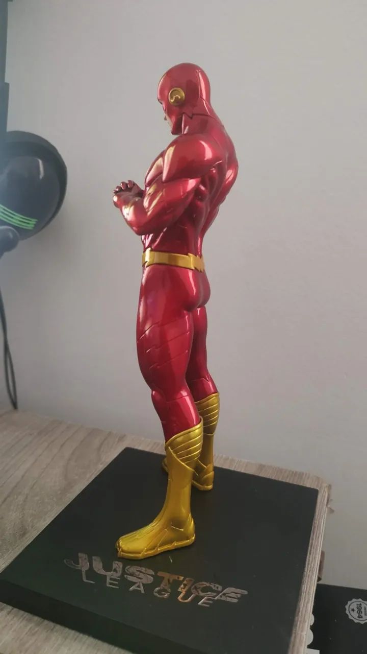Flash Kotobukiya Artfx DC Comics Figura Estátua Coleção Original - Foto 4