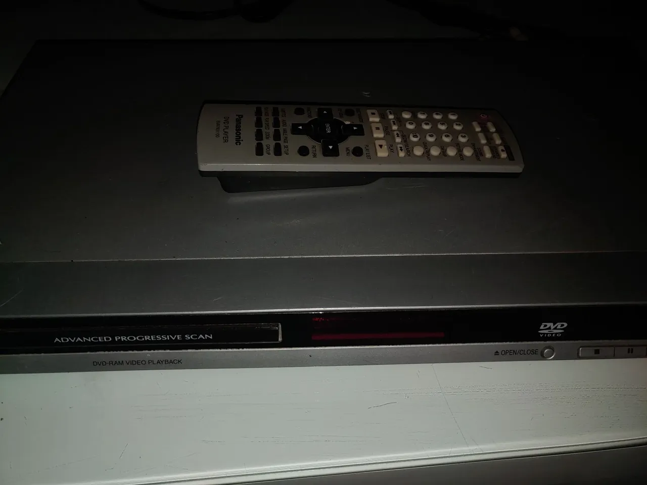 DVD Player Panasonic com Progressive Scan