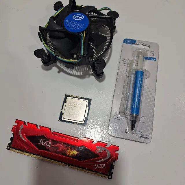 Kit Processador intel Core i3-4160 com cooler + Memória Ram DDR3 8GB 1600mhz Jazer - Foto 4