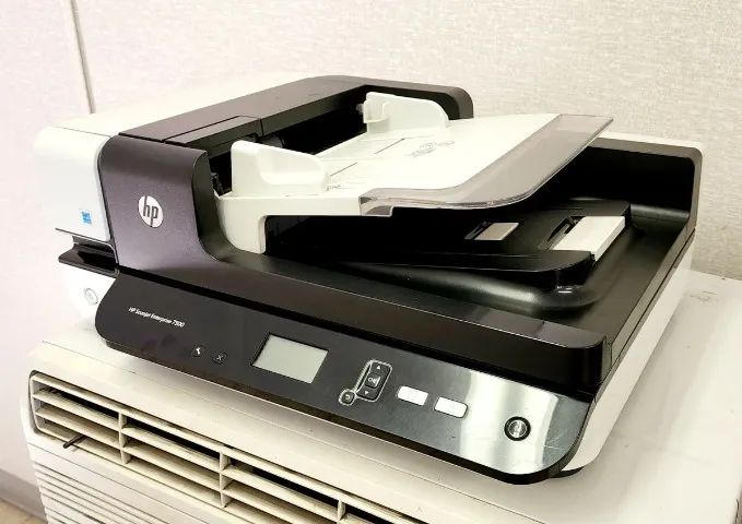 Scanner de Mesa Profissional HP scanjet enterprise flow 7500