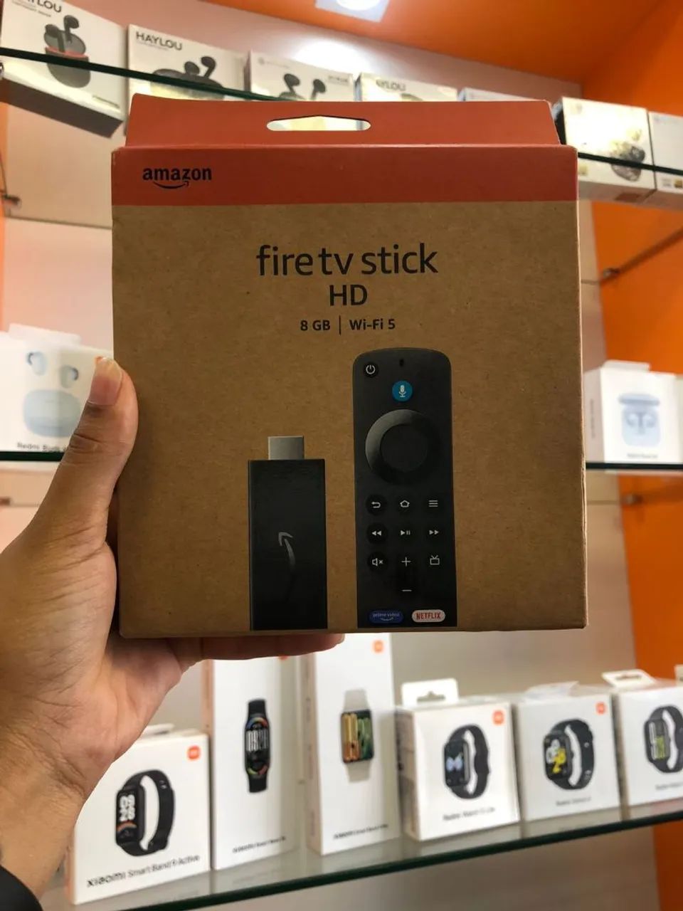 Fire TV Stick HD Wifi 5 - Streaming FHD - Novo