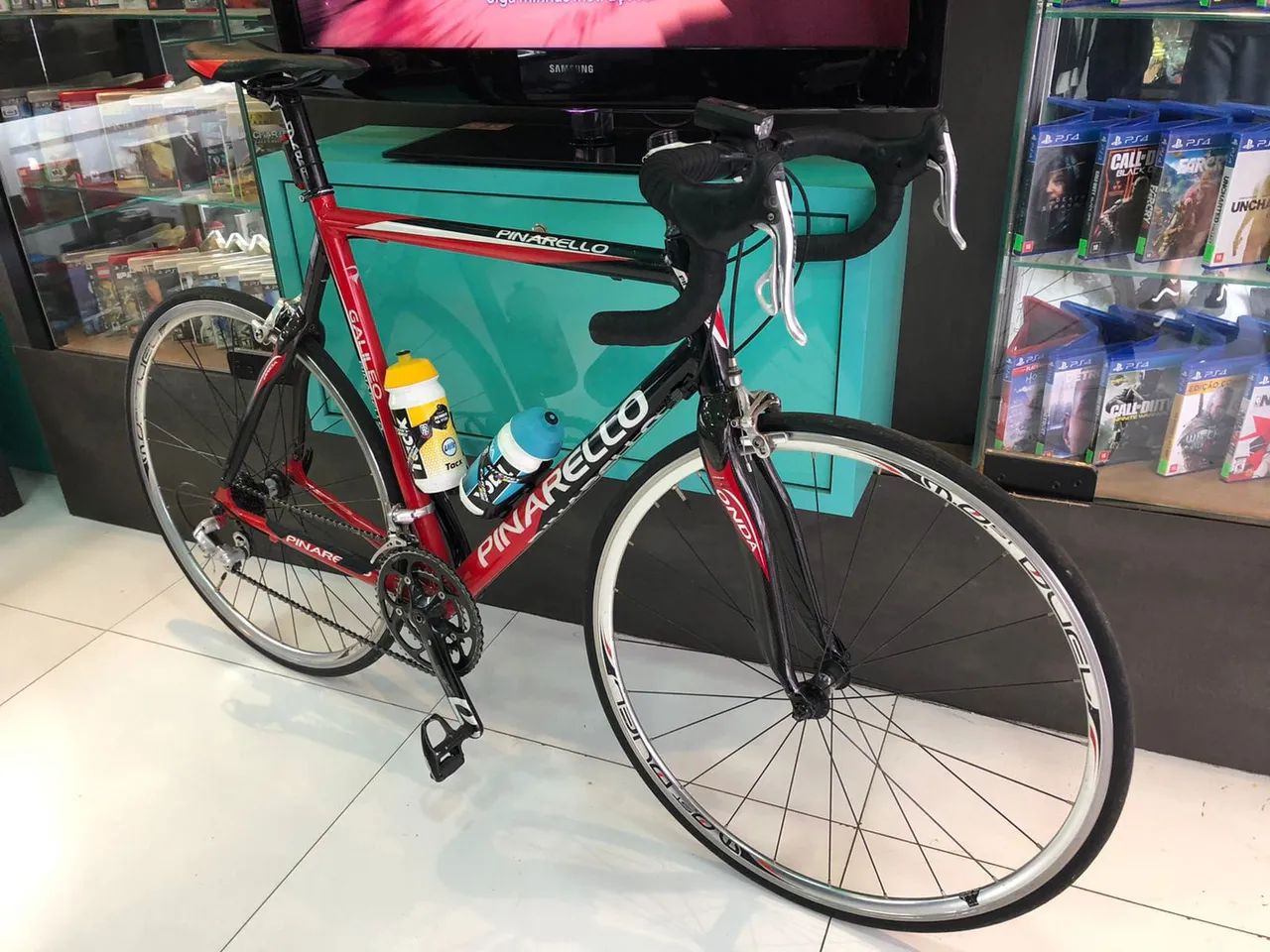 美品 ピナレロ PINARELLO ガリレオ GALILEO シマノ105 美品 ピナレロ