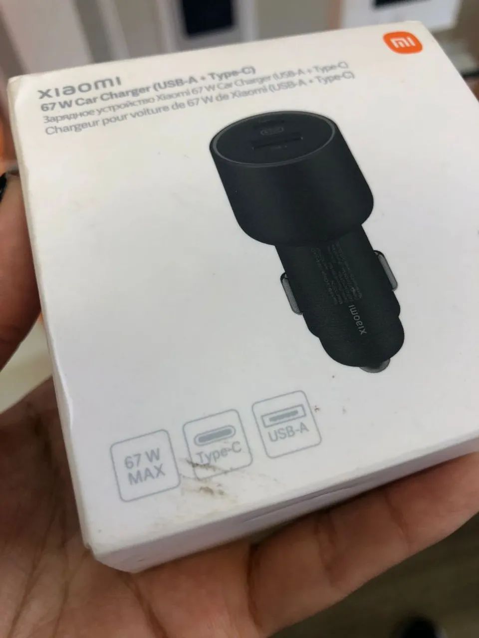Carregador Veícular Xiaomi 67W - Foto 2