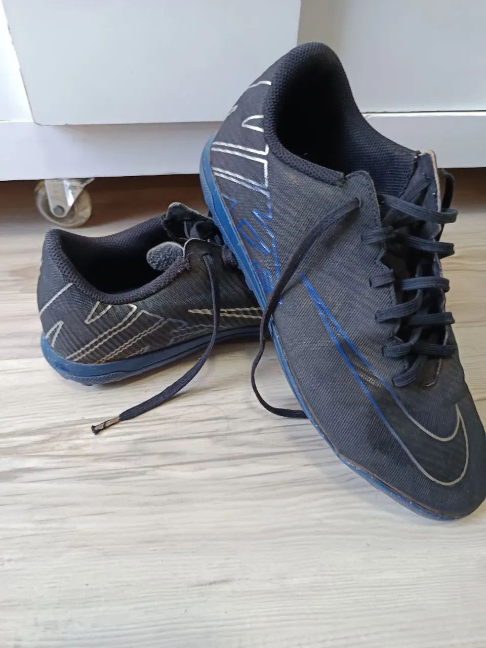 Chuteira Nike Vapor Indoor - Tamanho 39 - Higienizado  - Foto 2