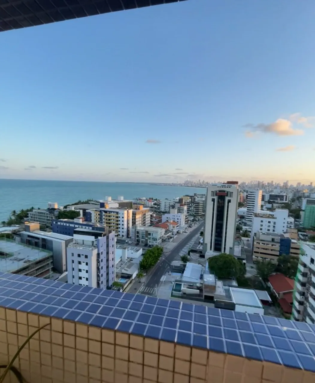 Alugo Apartamento 5q com a melhor vista de João Pessoa - praticamente pé na areia