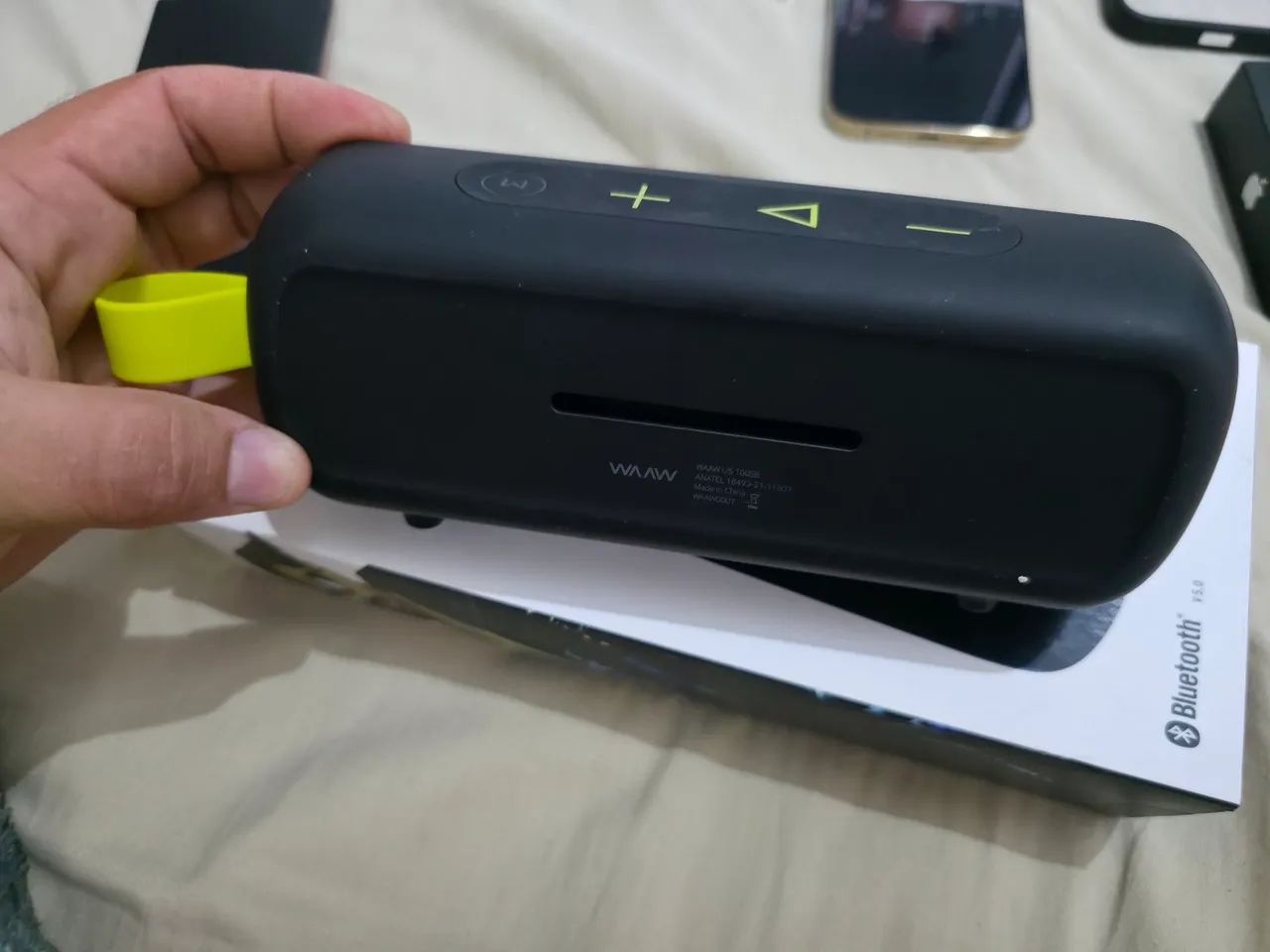 CAIXA DE SOM ALOK NOVA APROVA DE ÁGUA  - Foto 4