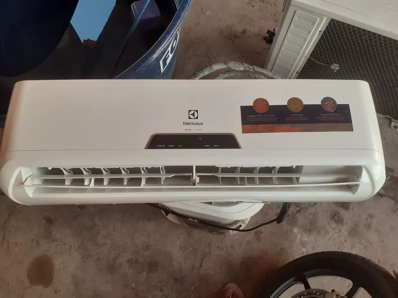Dou instalado 12 mil BTUs Electrolux eco turbo super novo