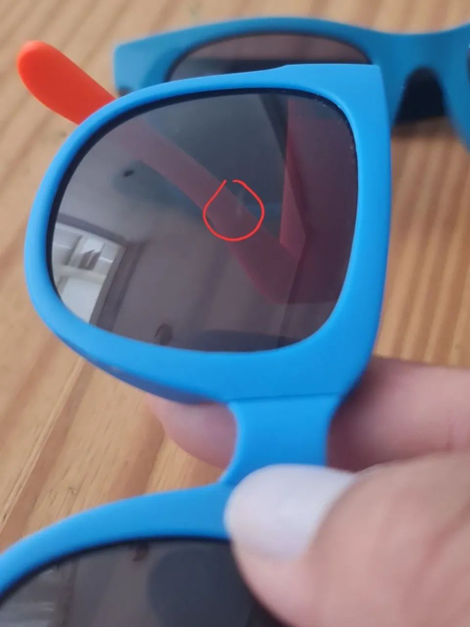 Óculos de sol infantil azul - Proteção e estilo! - Foto 2