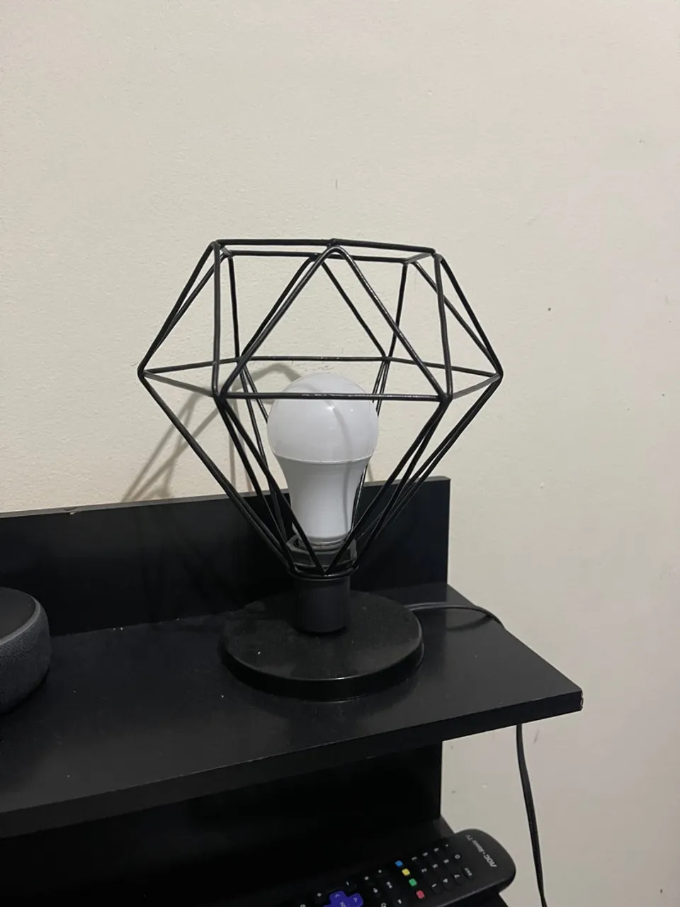 Abajur diamante RGB Alexa