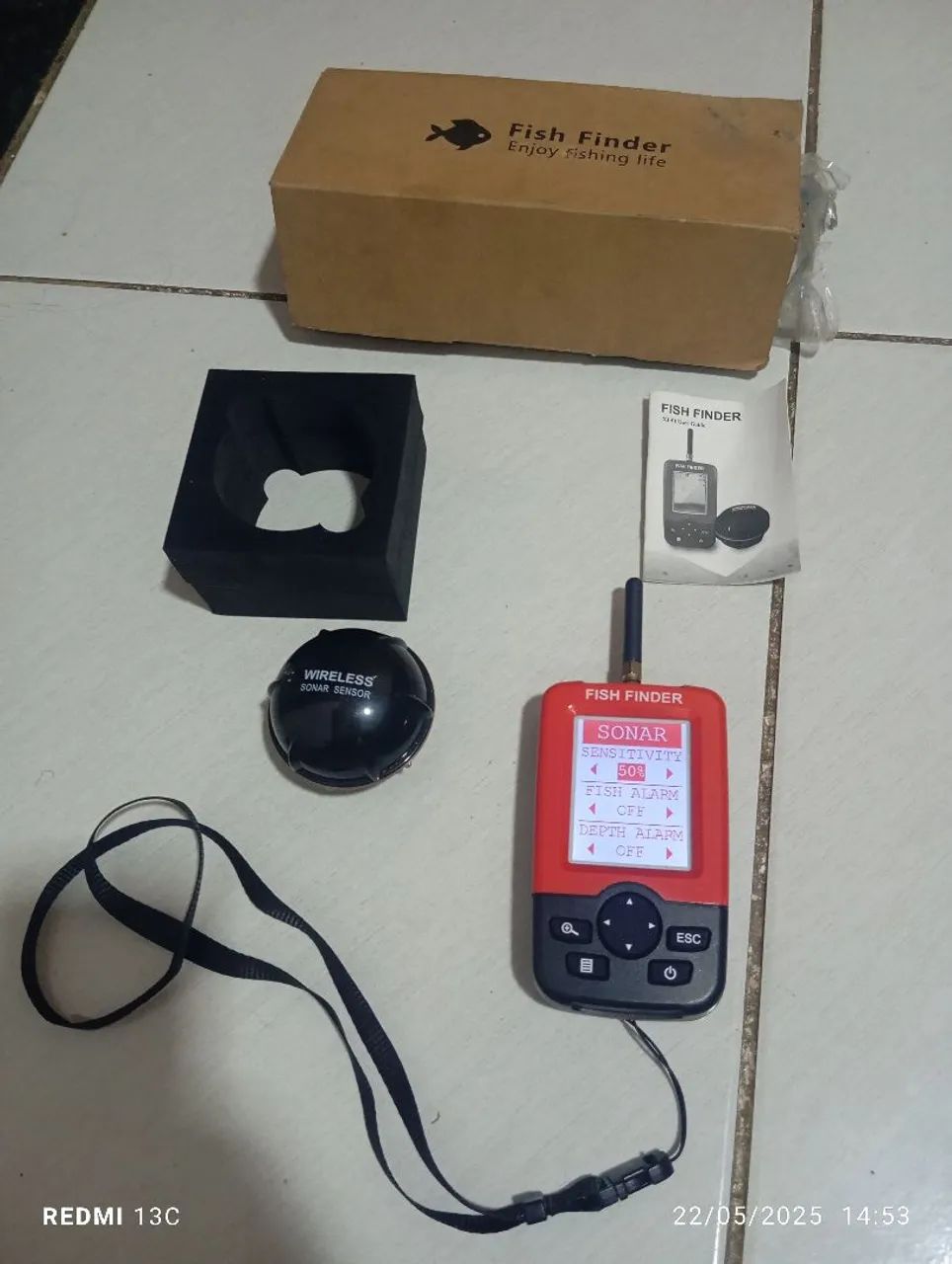 Fish Finder Wireless - Localizador de Peixes - Foto 6