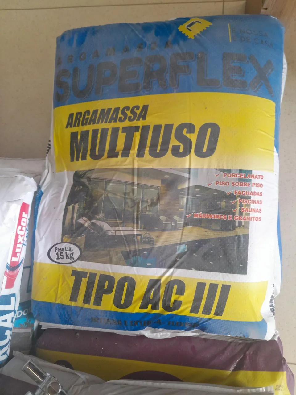 Argamassa Multiuso Superflex Tipo AC III - 15kg