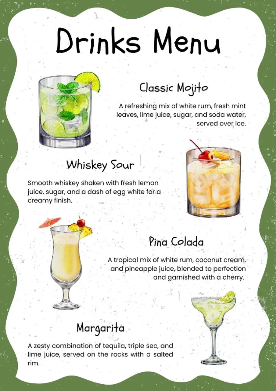 Cardápio de Drinks Profissional - Criação para seu restaurante - Foto 4