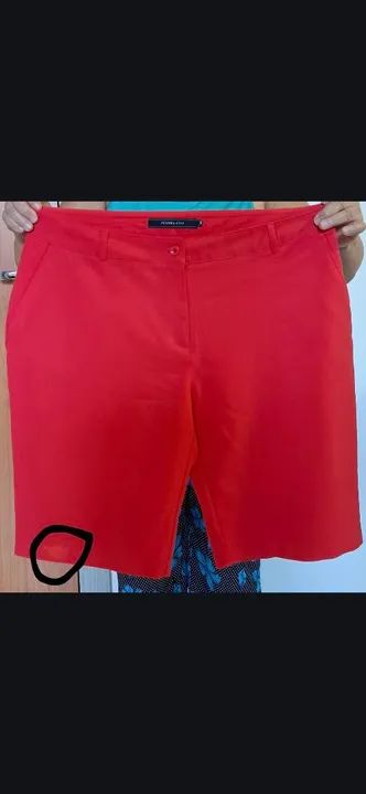 Bermuda Feminina Tamanho 46 - Foto 2