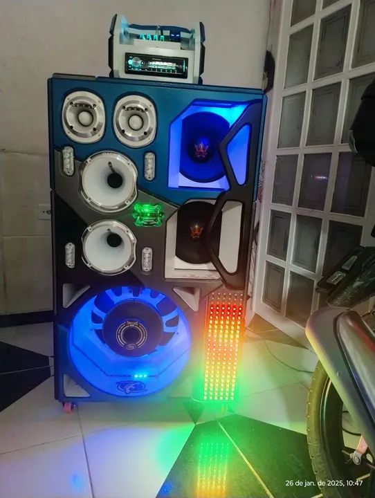 Caixa Bob completa, tudo novo!!! ACEITO MOTO CG NO ROLO