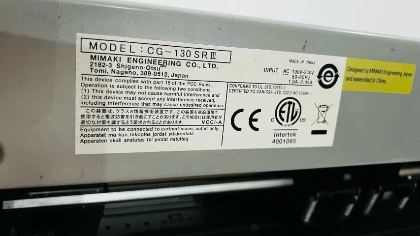 Plotter de Recorte Mimaki CG-SRIII 130 - Foto 5