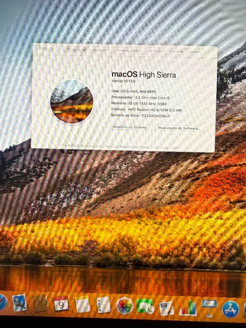 iMac 21 polegadas mid 2011 16Gb RAM 500Gb HD - Foto 2