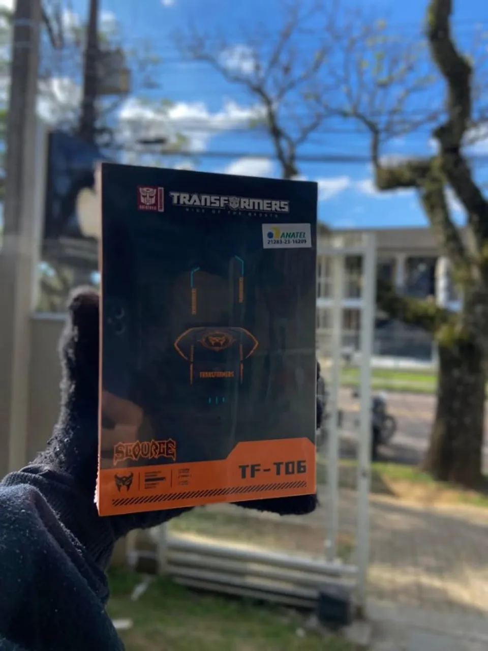 Fone de ouvido transformers
