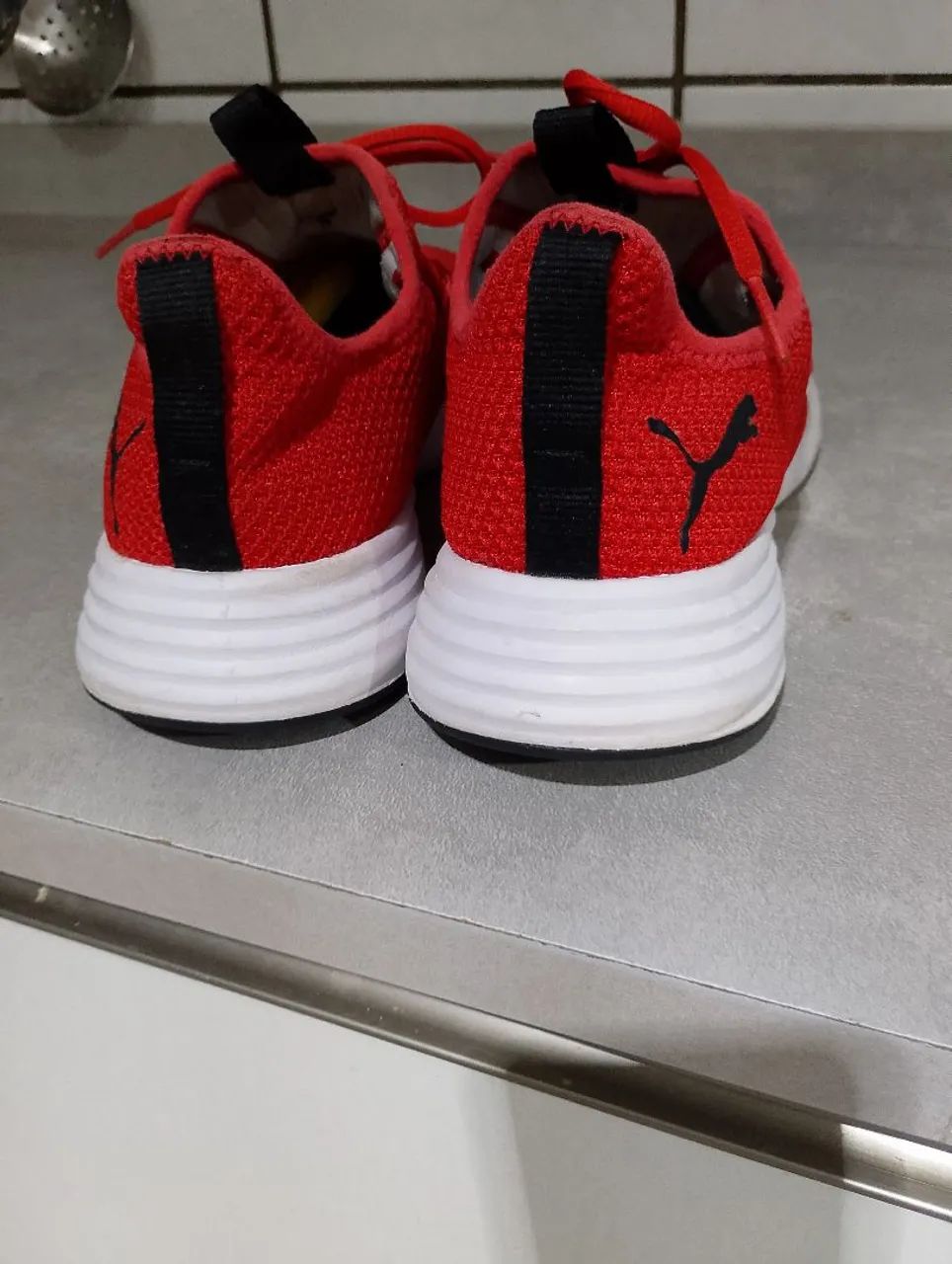 Tênis Puma Vermelho tamanho 39 - Foto 5
